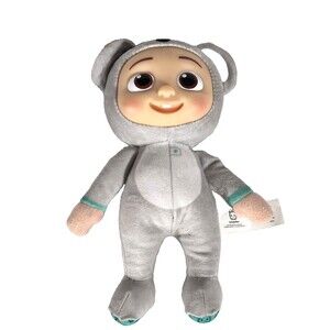 Cocomelon JJ Koala Bear 8" Plush Doll PJ Pajama Stuffed Animal Toy